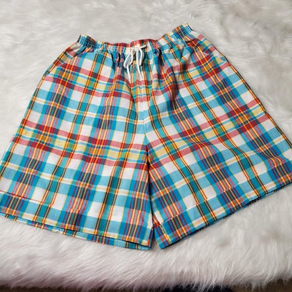 Women's Y2K Vintage Plaid Shorts from Picket & Post, 10 - Picture 1 of 4